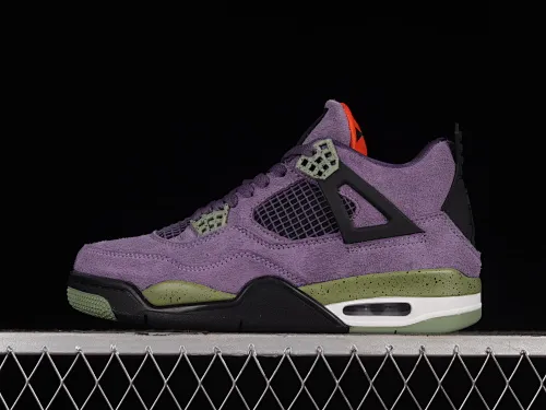 All categories Air Jordan Jordan series basketball shoes Air Jordan 4 F version Air Jordan 4 Retro "Canyon Purple" AJ4 Joe 4 purple suede basketball shoes AQ9129-500